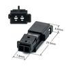 1563190-1/1563189-1 es adecuado para conector Volkswagen Audi conector terminal de mazo de cables de 2 hilos