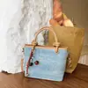 Bolso Cubo de Cesta de Verduras de Nicho de Shuai Mi para Mujer, Bolso de Mano Elegante Nuevo 2026, Bolso de Hombro para el Trabajo y los Viajes Diarios, Bolso Cruzado