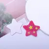 Estilo Japonés Lindo Dibujo Animado Colorido Estrella Acrílico Impresión DIY Cadena para Teléfono Móvil Clip Lateral Pasador Accesorios para Collar