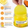 Comércio transfronteiriço almofadas de limpeza de cúrcuma almofada de limpeza de cúrcuma esfoliante limpo cuidados faciais