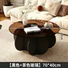 Mesa de centro de vidro, luxo leve moderna para sala de estar uso doméstico, mesa redonda para apartamento pequeno, mesa estilo ins da moda, mesa minimalista para varanda
