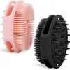 Escova de Banho Popular de Silicone da Amazon, Artefato para Massagem e Banho, Escova de Limpeza Dupla Face para Shampoo e Banho, Venda Direta da Fábrica