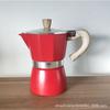 Temu Cafeteira Italiana de Alumínio Cafeteira Turca Octogonal Cafeteira para Café de Preparo Manual Doméstico