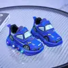 Zapatos de Cuero para Niños con Luces 2026 Primavera y Otoño Nuevos Zapatos Deportivos para Niños Zapatos de Correr con Luces para Niños Zapatos para Niños Pequeños