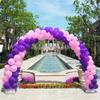 Venta al por mayor, gran tamaño, soporte para arco de globo para boda, apertura con base de inyección de agua, celebración de eventos, estante de arco redondo