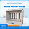 Fábrica em estoque de plástico pó armário de reciclagem de alta temperatura ambiente pulverizando equipamento de processamento de revestimento de pó de plástico máquina de reciclagem de pó dispositivo de remoção de poeira