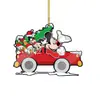 2024 novo lançamento de árvore de Natal transfronteiriço pingente decorativo de acrílico plano Mickey Mouse para retrovisor de carro