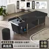Venta al por mayor de exportación transfronteriza, Cama de champú eléctrica elevable, Terapia para la cabeza, Terapia para los pies, Sofá con baño de pies, Cama integrada, Cama de masaje para pies