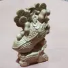 Piezas de Mano de Madera de Durazno Feicheng, Piezas de Mano de Juguete, Adornos para Puestos Callejeros, Adornos Lindos del Zodiaco, Piezas de Mano Creativas Finamente Talladas
