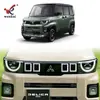 Adecuado para Mitsubishi Delica Mini Modelo 25 Rejilla Frontal Modificada Tira Decorativa Exterior Especial Pegatina Brillante