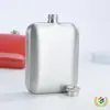 Cantil de Vinho Quadrado Espesso de Aço Inoxidável 304 Portátil 6 Onças Cantil de Vinho para Exterior Garrafa de Água para Estudante Mini Garrafa de Vinho