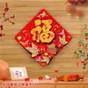 Nuevas Pegatinas Estéreo para Puerta 2026 con Caracteres de la Suerte, Decoraciones Creativas de Año Nuevo, Pegatinas Decorativas de Dibujos Animados del Zodiaco del Festival de Primavera