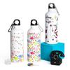 Hervidor de agua deportivo para exteriores de gran capacidad personalizado, hervidor de agua de aluminio con color degradado frío, fabricante de hervidores de agua de acero inoxidable para ciclismo y fitness
