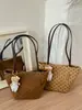 Bolsa de Mujer Estilo Coreano 2026 Nueva Sensación de Alta Gama Bolsa Tote de Lunares Bolso de Hombro Único para Dama Bolso de Axila Bolso de Gran Capacidad