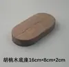 Adornos para el Salpicadero del Coche Hechos a Mano DIY Consola Central Nogal Madera Maciza Figuras Bases Aromaterapia Regalos para Coche Nuevo
