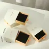 Caja de joyería con forma de corona para ceñir la cintura, superventas transfronteriza, caja para anillos de piel sintética, caja de regalo de Navidad, caja pequeña para embalaje de joyería, accesorios