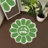 Alfombra Redonda Amazon Terciopelo Espeso Decorativa Hogar Dormitorio Alfombrilla de Mesita de Noche Imitación Cachemir Plegable Resistente a Manchas