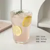 Copo de Vidro Grande Capacidade para Chá de Frutas Copo de Uso Doméstico de Verão Espessado Criativo para Bebidas Geladas Suco de Limão Copo de Cerveja