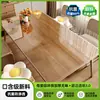 Mantel de Mesa Pvc Transparente Placa de Cristal Grado Madre e Hijo Mantel de Mesa de Alta Gama Impermeable y a Prueba de Aceite Sin Lavar Resistente a Manchas de Escritorio Mantel para Mesa de Comedor