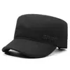 Gorra para Hombre, Nuevo Estilo Primavera y Otoño, Gorra Plana con Visera Solar, Gorra de Béisbol Casual Moderna y Sencilla, Gorra con Visera Solar para Deportes al Aire Libre para Hombre