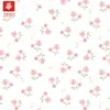 40 algodão impresso pano branco pequeno floral pequeno fresco roupas femininas camisa infantil tecido em estoque