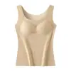 Comercio Exterior Transfronterizo Popular Terciopelo Alemán Cepillado Térmico Ropa Interior de Otoño e Invierno Sin Costuras Adelgazante Talla Grande Ropa Exterior Chaleco Interior