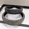 Diadema de Lujo y Estilo con Textura de Diamante Completa para Mujer, Accesorio para el Cabello Estilo Coreano