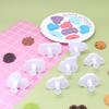 Suprimento de Comércio Exterior Criativo Plástico Artificial Molde de Biscoito Suplemento Alimentar DIY Série de Transporte Molde de Mola para Biscoito
