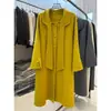 Abrigo de Lana para Mujer 2026 con Cuello de Blazer, Lana de Doble Cara, Cálido para Otoño e Invierno, Nuevo Abrigo de Lana