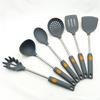 Compañía de Utensilios de Cocina de Silicona Venta Caliente Cuchara para Sopa de Silicona de Acero Inoxidable 304 Espátula Utensilios de Cocina de Silicona