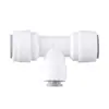 Venta al por mayor de fábrica accesorios conector purificador de agua codo todo tipo de adaptador rápido Tubo de agua PE alambre interno alambre externo