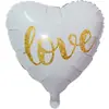 Globo de Película de Aluminio Español de Amor de 18 pulgadas Amor Día de San Valentín Chino Boda Arreglo de Globos Romántico para Confesión