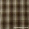 Tecido de Camisa Xadrez de Algodão Lavado Tingido no Fio em Estoque, Tecido para Roupas Xadrez para Uso Masculino e Feminino, Tecido Xadrez para Roupas Infantis de Retorno Rápido