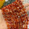 Estrella de seis puntas de 10 mm pastel redondo piedra natural cuentas sueltas semiacabadas corte duro redondo accesorios al por mayor para collar pulsera DIY