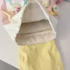 Mochila para estudiante de secundaria color-blocking dopamina, mochila grande de tapa abatible para estudiante de preparatoria, mochila de viaje linda para niña