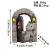Transfronterizo Nuevo Wansheng Ventana Dinosaurio Lindo Resina Dragón Ventana Adornos de Escritorio Dragón de Puerta Abierta Decoración Venta al por Mayor