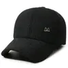 Novo Chapéu de Algodão Masculino para Exterior de Inverno para Homens de Meia-Idade e Idosos Vovô com Pelúcia Quente Boné de Baseball Proteção para Orelhas de Velho Proteção Contra Frio Chapéu Bico de Pato