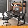 Escritorio para computadora Escritorio de escritorio Escritorio para el hogar Escritorio con estantería Escritorio integrado Mesa de estudio para estudiantes Juego de mesa y silla simple para dormitorio