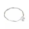 Anillo de Mobius Plata Pura 9999 Pulsera de Plata Esterlina para Mujer, Vaina de Loto y Semilla de Loto, Dos Generaciones de Felicidad, Pulsera de Plata Maciza, Modelo Nuevo para Mujer
