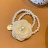 Flor de Pulso para Madrinha Pulseira para Irmãs da Noiva Anel de Cabelo Flor de Mão de Alto Padrão para Madrinhas e Irmãs Suprimentos para Casamento