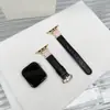 Adecuado para Correa de Apple S12S98765Se Watch, Pulsera de Cuero, Hebilla de Anillo Linda de Garra de Gato, Correa de Reloj Versátil para Mujer