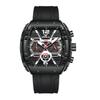 Amazon popular diseño de placa grande reloj popular para hombre aolona/ONOLA reloj de cuarzo multifuncional resistente al agua para hombre