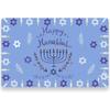 Manteles Individuales Nuevos de Lino Más Vendidos de Amazon, Nueva Decoración de Mesa de Estrella de Cinco Puntas y Paloma para Hanukkah, Venta Directa de Fábrica