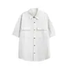 Camisa de Manga Corta Simple y Fresca Estilo Japonés Nanxia para Hombre, Nuevo Modelo Verano 2026, Top Holgado de Cuadros con Cuello