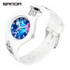 Reloj Sanda Tj Venta de Liquidación con Patrón de Astronauta de Ciencia Ficción, Reloj de Pulsera de Cuarzo, Luminoso, Resistente al Agua, Reloj Infantil Sencillo