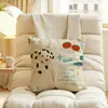 Almohada de Cachorro de Dibujos Animados Linda Estilo Ins, Funda de Cojín para Cabecera de Sofá de Habitación Femenina, Venta al por Mayor