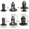 Adequado para rebite de botão de pressão de para-choque tipo pino para carro Ford Chrysler 8mm 6503598