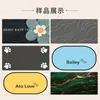 Alfombrillas de suelo para baño de tierra de diatomeas personalizadas, alfombras para puerta de entrada, cocina, sala de estar, resistentes al desgaste, absorbentes de agua, antideslizantes al por mayor