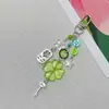 Colgante de Botella de Deseos Estrella de Pez Koi Lindo Cadena para Teléfono Decoración de Mochila de Cámara Femenina Lanyard de Regalo Llavero
