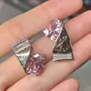 Libro Rojo Pequeño Dulce de Amor Pendientes de Papel para Mujer Dulce Fresca Personalidad Chica Picante Combinan con Todo Lindos Pendientes de Moda